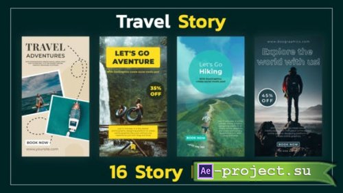 Videohive - Travel Instagram Story - 31351625 - Project for After Effects