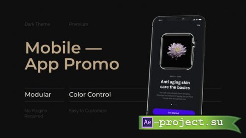 Videohive - Mobile Minimal App Promo - 31542689 - Project for After Effects