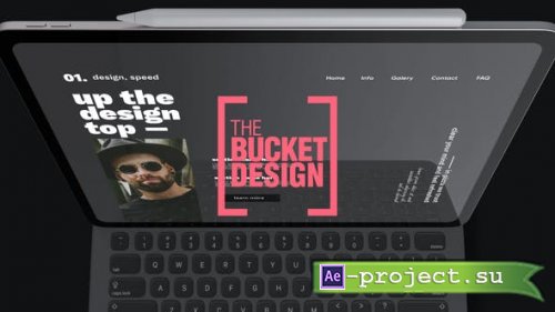 Videohive - Tablet Web Site App Intro Promotion - 31552957 - Project for After Effects