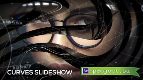 Videohive - Curves Slideshow - 20338393 - Project for After Effects