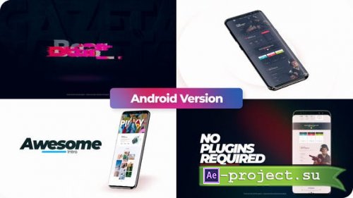 Videohive - Android App Intro - 23139456 - Project for After Effects