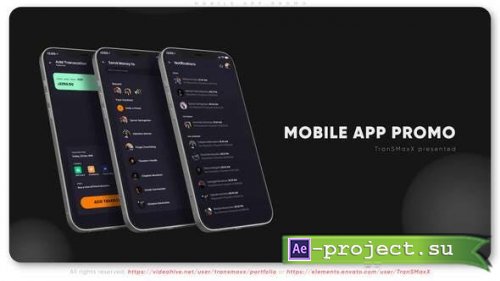 Videohive - Mobile App Promo M1 - 31510624 - Project for After Effects