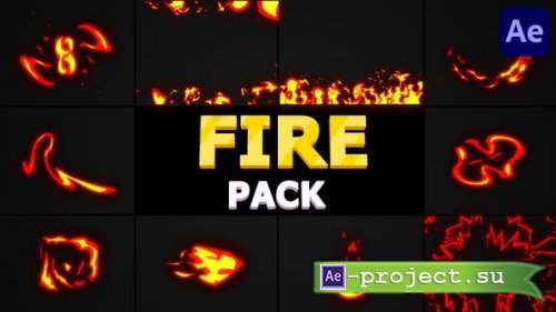 Videohive - Fire Pack | After Effects - 31601994 - Project & Script for After Effects