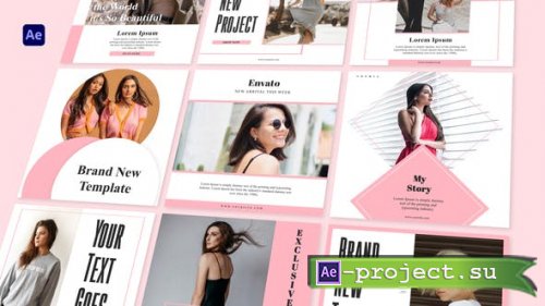 Videohive - Instagram Posts - 31575216 - Project for After Effects