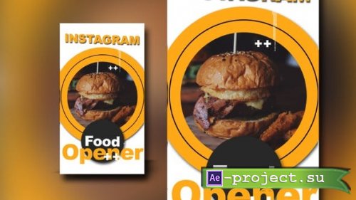 Videohive - Instagram Food Opener - 31377882 - Project for After Effects