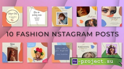 Videohive - Fashion Instagram Posts - 31602502 - Project for After Effects
