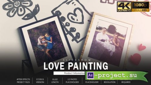 Videohive - Love Story Slideshow - Painting - 31607395 - Project for After Effects
