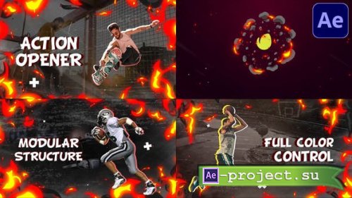 Videohive - Action Slideshow | After Effects - 31615773 - Project for After Effects