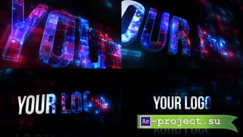 Videohive - 3D Tech Logo - 31024537 - Project for After Effects