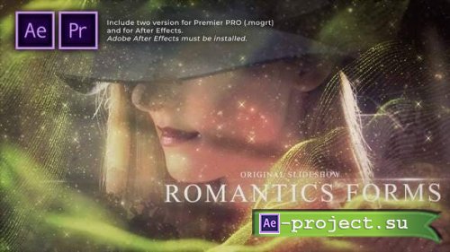 Videohive - Romantic Forms Particles Slideshow - 31368899 - Premiere Pro & After Effects Project