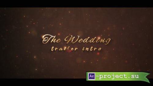 Videohive - Wedding Intro - 24069708 - Project for After Effects