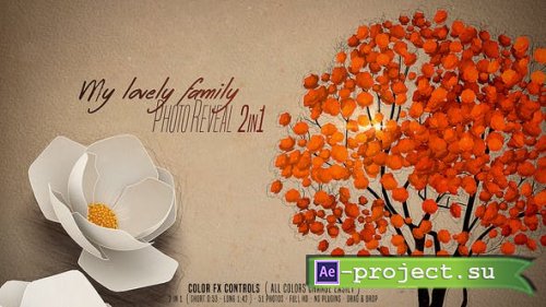 Videohive - My Lovely Family Photo Reveal - 2 In 1 - 30709467 - Project for After Effects