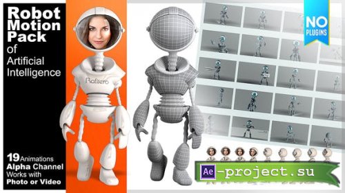 Videohive - Robot Motion Pack of Artificial Intelligence - 25247945 - Project for After Effects
