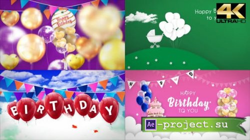 Videohive - Happy Birthday Opener - 31642133 - Project for After Effects