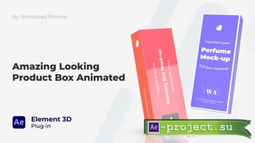 Videohive - Box Mock-Up - Product Marketing Mockup - 31644573 - Project for After Effects