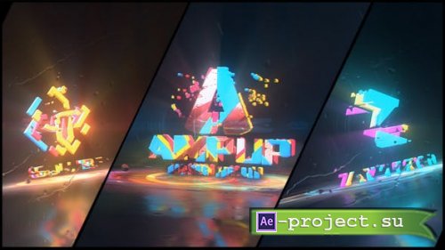 Videohive - Colorful Abstract Logo Reveal - 31661522 - Project for After Effects