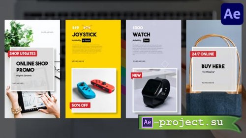 Videohive - Online Shop Vertical Promo Slideshow | After Effects - 31625435 - Project for After Effects