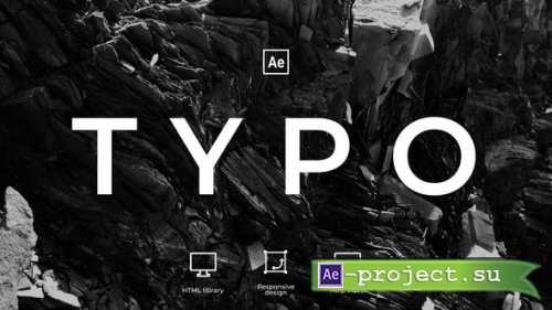 Videohive - Typography - 31560505 - Project for After Effects