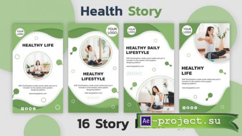Videohive - Health Instagram Story Pack - 31351535 - Project for After Effects