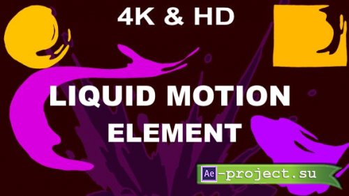 Videohive - Liquid motion Elements Pack - 16120855 - Project for After Effects