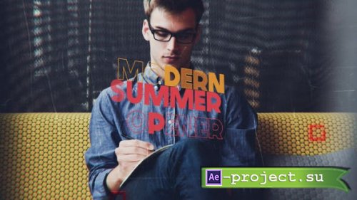 Videohive - Modern Summer Opener - 15970449 - Project for After Effects
