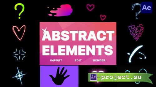 Videohive - Abstract Pack | After Effects - 31687934 - Project & Script for After Effects