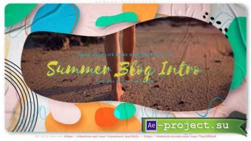 Videohive - Summer Blog Intro - 31738009 - Project for After Effects