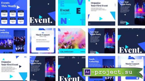 Videohive - Event promo post instagram - 31729092 - Project for After Effects