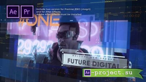 Videohive - Future Digital Opener Presentation - 31659864 - Premiere Pro & After Effects Project