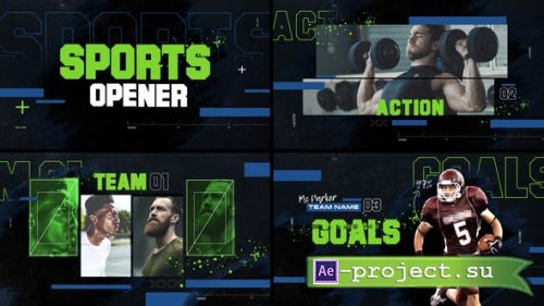 Videohive - Sports Opener - 30396220 - Project for After Effects