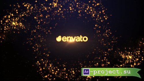 Videohive - Gold Spiral Logo Reveal - 15235527 - Project for After Effects