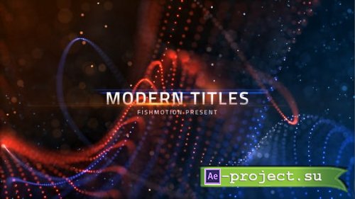 Videohive - Modern Titles - 22133303 - Project for After Effects