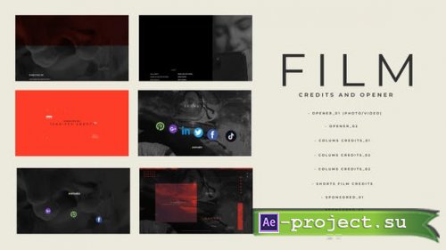Videohive - Film Credits And Opener - 30253381 - Project for After Effects