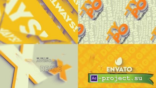 Videohive - Colorful Typographic Intro - 31235896 - Project for After Effects