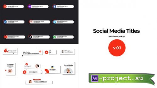 Videohive - Social Media Title - 31377865 - Project for After Effects