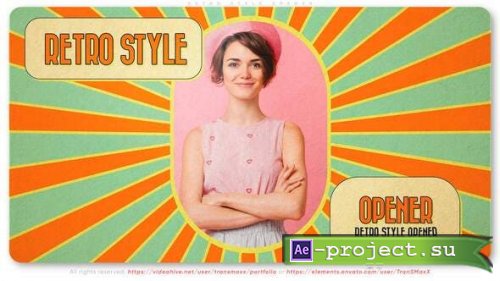 Videohive - Retro Style Opener - 31776093 - Project for After Effects