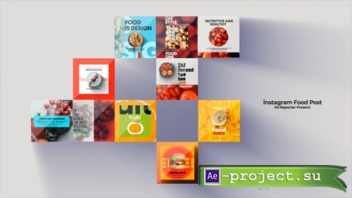 Videohive - Instagram Post Food 0.1 - 31531762 - Project for After Effects