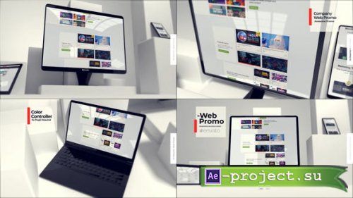 Videohive - Website Presentation Mockup - 30984694 - Project for After Effects