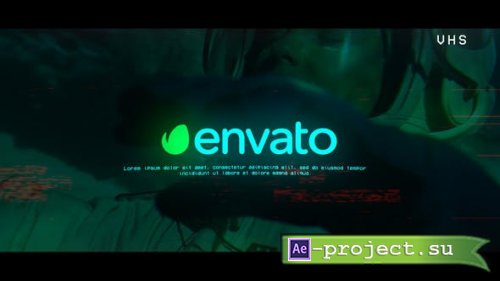 Videohive - VHS Glitch Logo - 30312838 - Project for After Effects