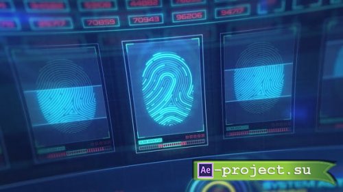 Videohive - HUD Access Technology Intro - 31812212 - Project for After Effects