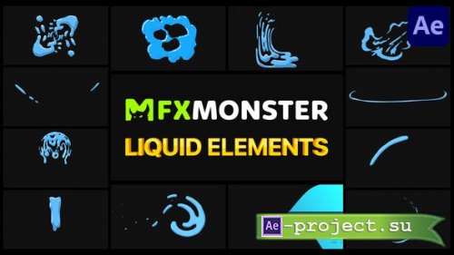 Videohive - Liquid Elements | After Effects - 31710496 - Project & Script for After Effects
