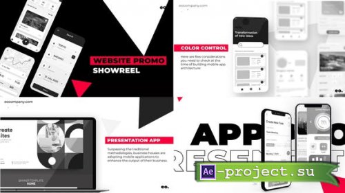 Videohive - Black and White Website Promo - 31812320 - Project for After Effects