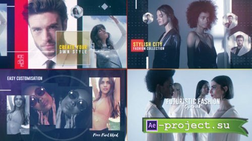 Videohive - Futuristic Fashion Opener - 21071162 - Project for After Effects
