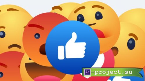 Videohive - Facebook Reactions Pack - 27493979 - Project for After Effects