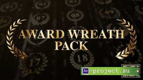 Videohive - Award Wreath Pack 4K - 25629713 - Project for After Effects