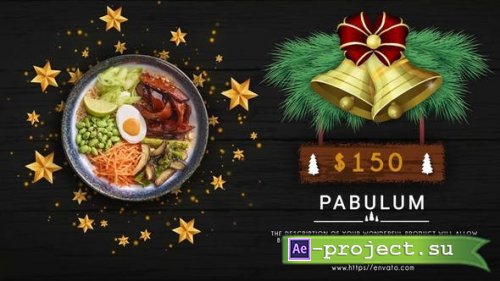Videohive - Merry Christmas Menu Restaurant Promo - 31868025 - Project for After Effects