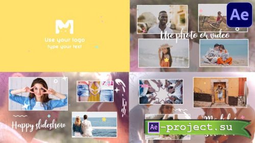 Videohive - Happy Slideshow | After Effects - 31852430 - Project for After Effects