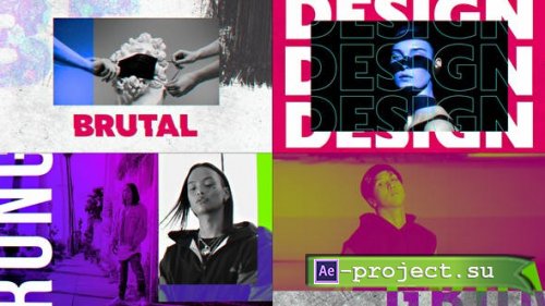 Videohive - Grunge Color Opener - 30495914 - Project for After Effects