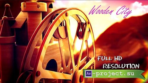 Wooden City Titles 608113 - Project for After Effects
