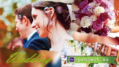 Wedding Brushes Slideshow - Project for After Effects